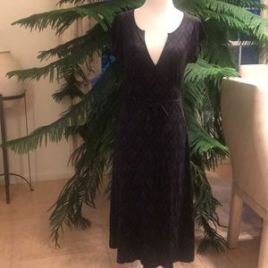 Banana Republic Silk/Cotton, Midi Wrap Dress